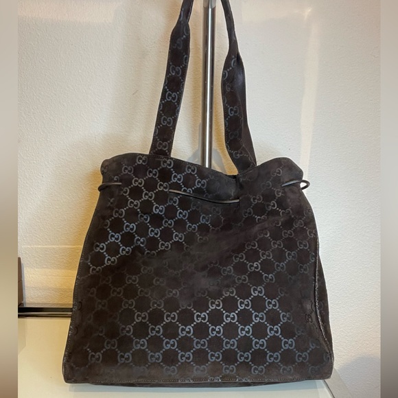 Gucci Handbags - ♥️Gucci Tote Bag Full Monogram in Brown, Women's Rare♥️